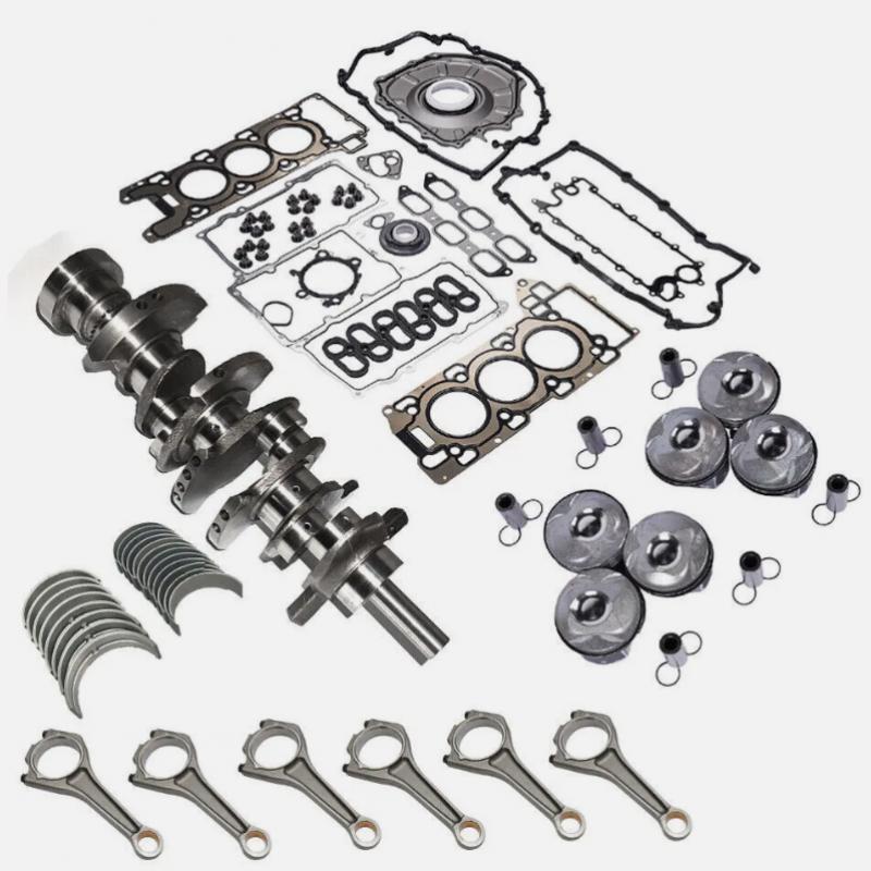ya 10 10.28 for Jaguar for Range Rover 3.0L V6 AJ126 Engine Rebuild Kit & Crankshaft & 