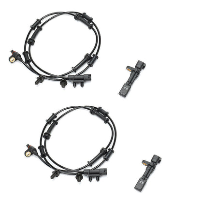 4Pcs for Jeep for Wrangler 2007-2018 68003281AA Front ABS Sensor Wheel Speed Sensor