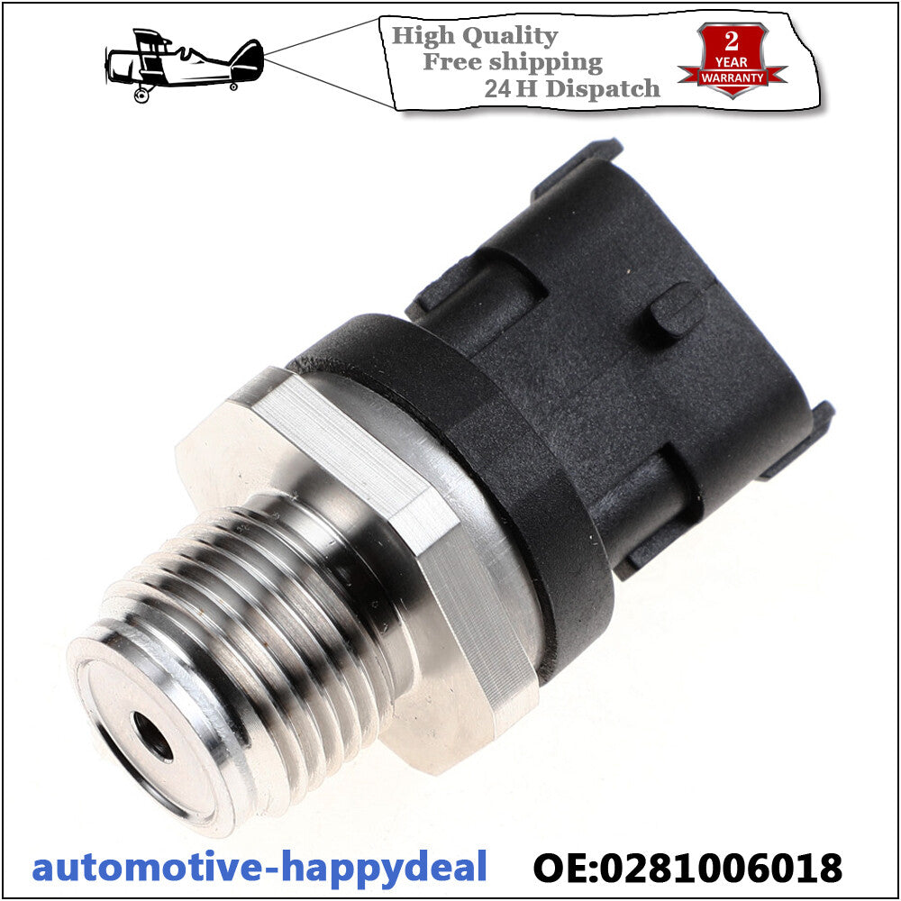 ya 1 8.5.3 Fuel Rail Pressure Sensor 0281006018 for Ranger Everest for Mazda BT-50 2.5 3.0