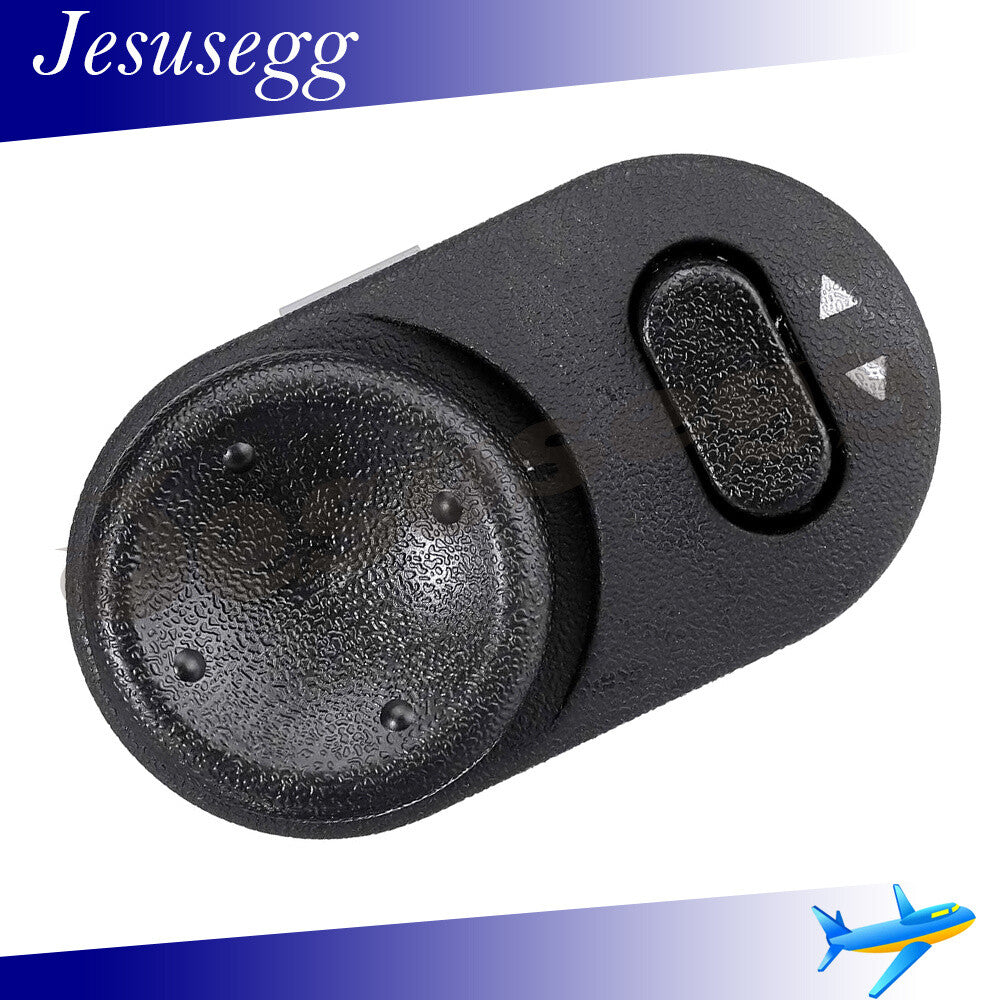 ya 13 Exterior Side Wing Mirror Control Adjuster Switch for Vauxhall for Opel Vectra Black