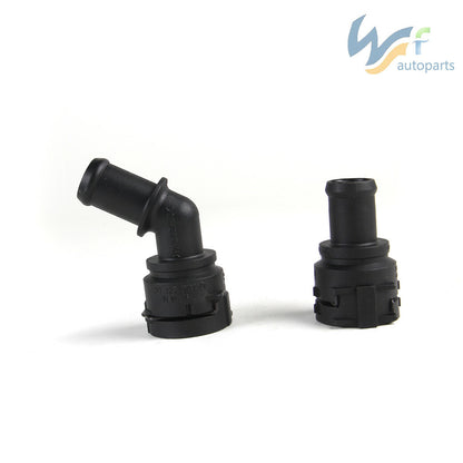 ya 5 8.7 2Pcs Cooling Hose Connectors Set Fit for VW Beetel 06-10 for JETTA for Golf MK4 1.8T