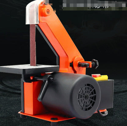 ya 17 220V Sanding Machine Belt Sander Metal Polisher Knife Grinder Chamfering Machine