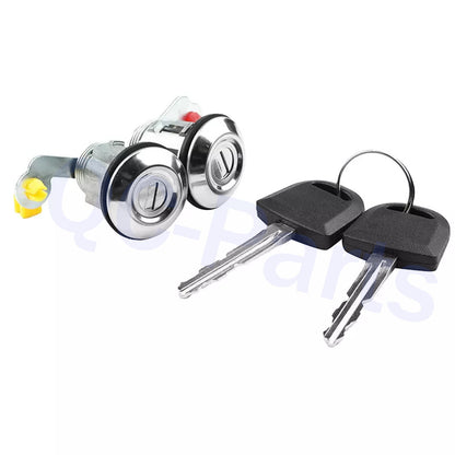 ya 5 8.7 Suitable for Mitsubishi L200 96-06 Right and Left 2 Door Lock Rod and Key Set YE05506A