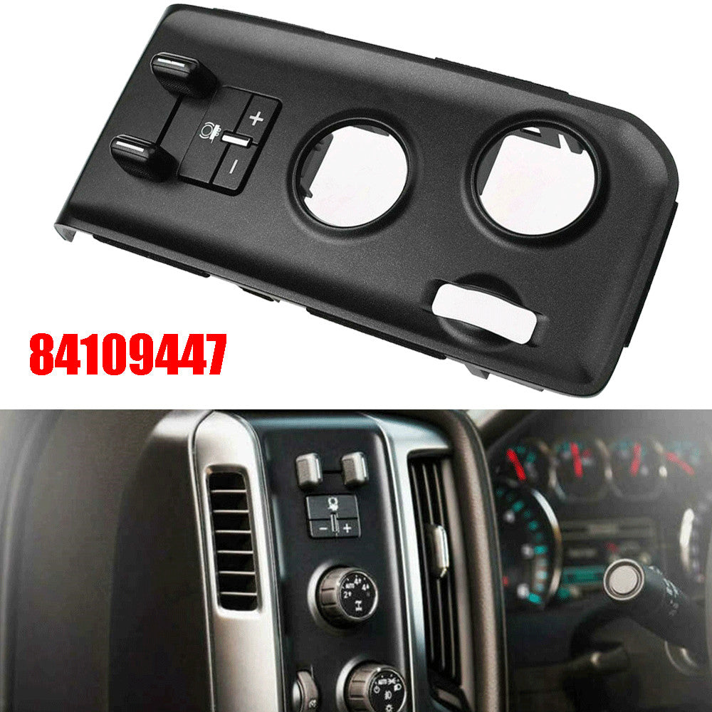 ya 1 8.5.3 For Silverado for Sierra Trailer Brake Control Switch Black Panel 84109447