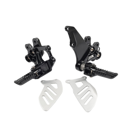 ya 11 6.8 Front Rider Footrests Foot Pegs Bracket for Suzuki GSXR600 GSXR750 2006-2010