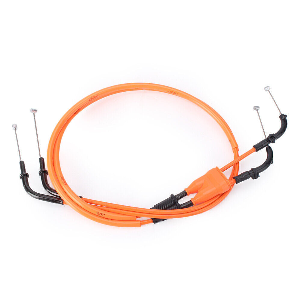 ya 2 6.30 Throttle Cable Accelerator Wire Line for Kawasaki Z1000 2007 2008 Orange