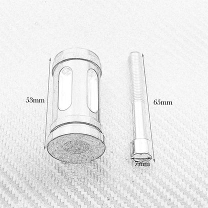ya 5 8.7 Motorcycle CNC Aluminum Black Shifter Gear Shift Peg Fit for Harley Touring Dyna
