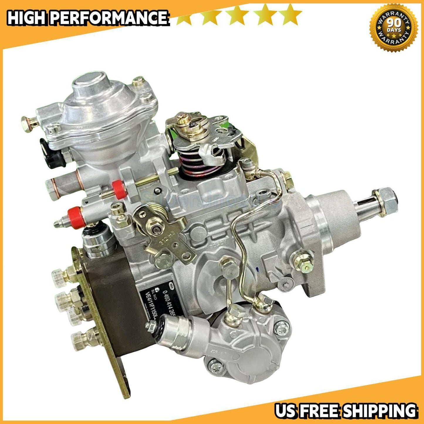 ya 27 7.2 Diesel Fuel Pump 0460414267 504251950 Fits for Iveco Case 4.5L 445T M3 Engine