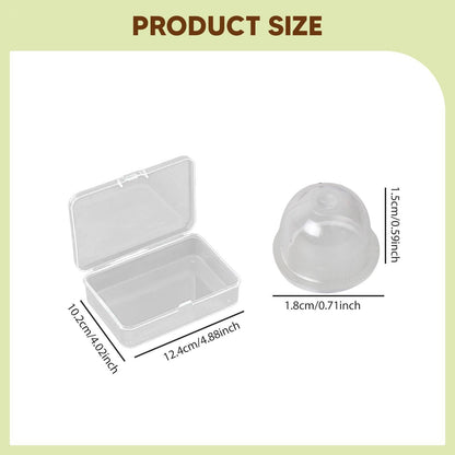 ya 17 30 Pieces Carburetor Clear Bulbs Oil Cups for Patio Hedge Trimmer