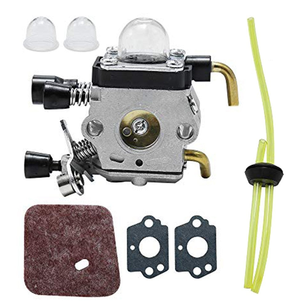 ya 28 Carburetor Repair Kit with Gaskets and Fuel Pipe for FS Series Trimmers