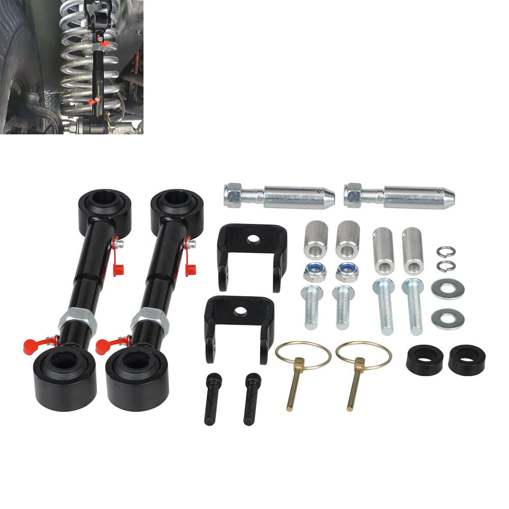Quick Disconnect Sway Bar Link for 98-06 TJ Cherokee 84-01 XJ with 2.5-6  Lift 