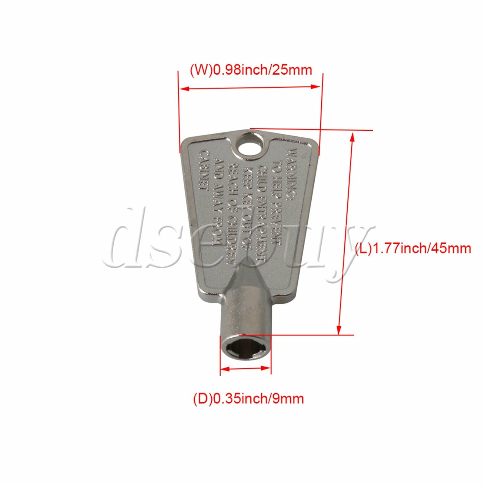 ya 26 2 Pieces Silver Metal Reigerator eezer Door Key 216702900 Appliances Parts