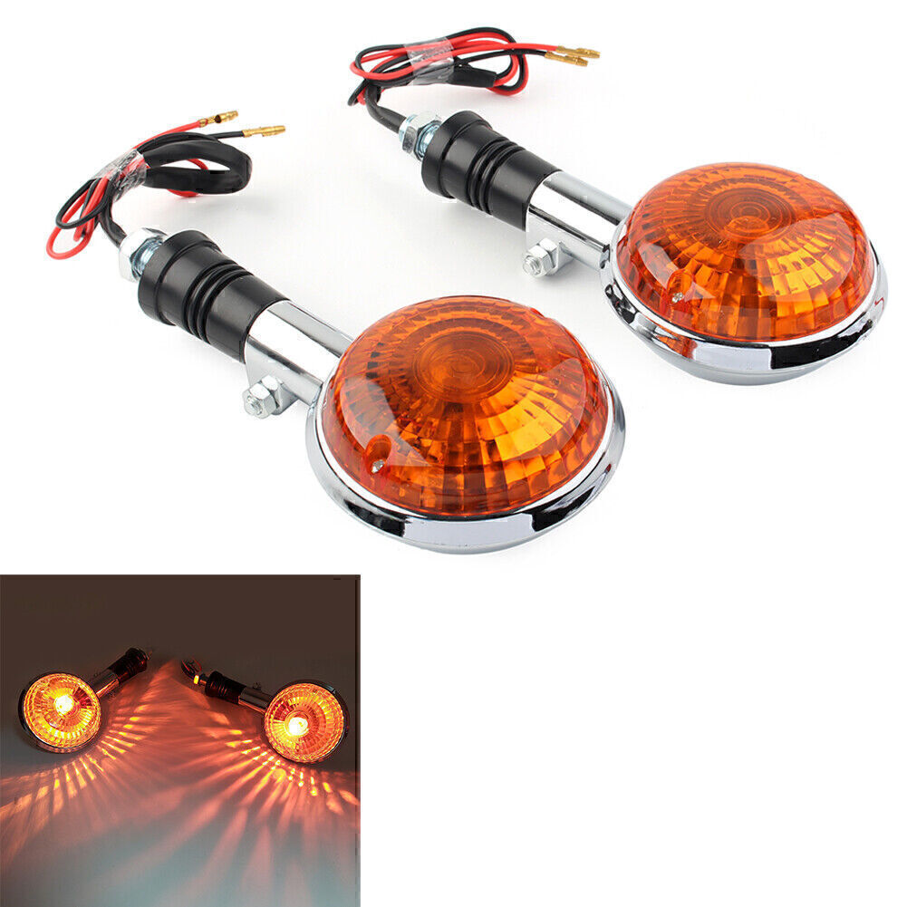 ya 4 6.17.2 Turn Signal Indicator Light For Vstar XVS XV400 650 1100 1300 V-MAX 1200 Amber