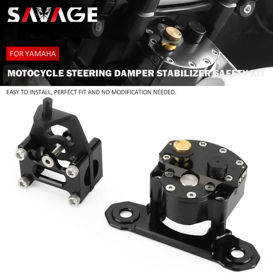 ya 1 7.13 Steering Damper Stabilizer Safety Kit for YAMAHA TENERE 700 XTZ07 Rally 2024