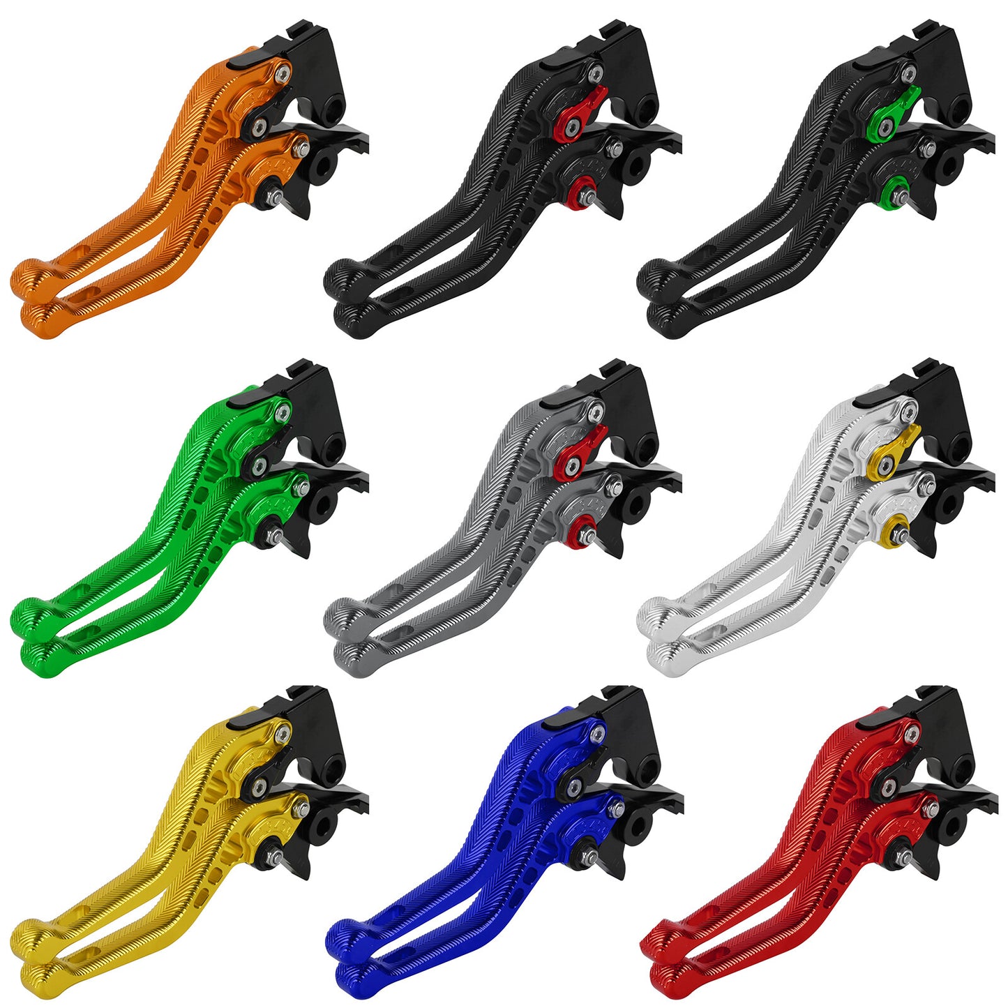 ya 5 8.7 for Yamaha XJR1300 1999-2003 Clutch Brake 3D Short/long Levers YZF750R ALL YEARS