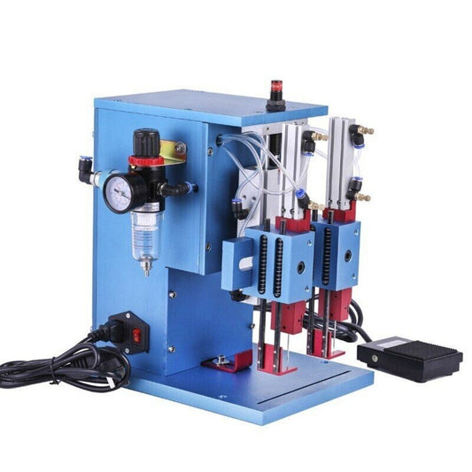 ya 26 Automatic Glue Needle Machine Double Needle Type Tag Machine Instead of Tag