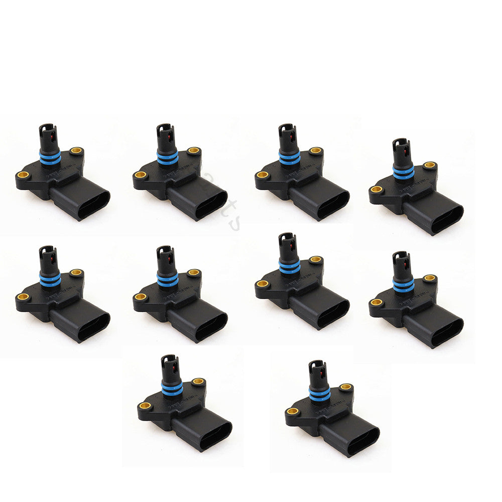 ya 1 8.5.1 10 * Car map intake manifold pressure sensor suitable for VW Caddy for Golf 4 for Jetta Polo for Bora 