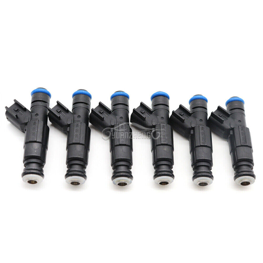 ya 1 8.5.2 6x 4-Hole Upgrade Fuel Injectors For 1999-2004 4.0L for Jeep Cherokee 0280155784