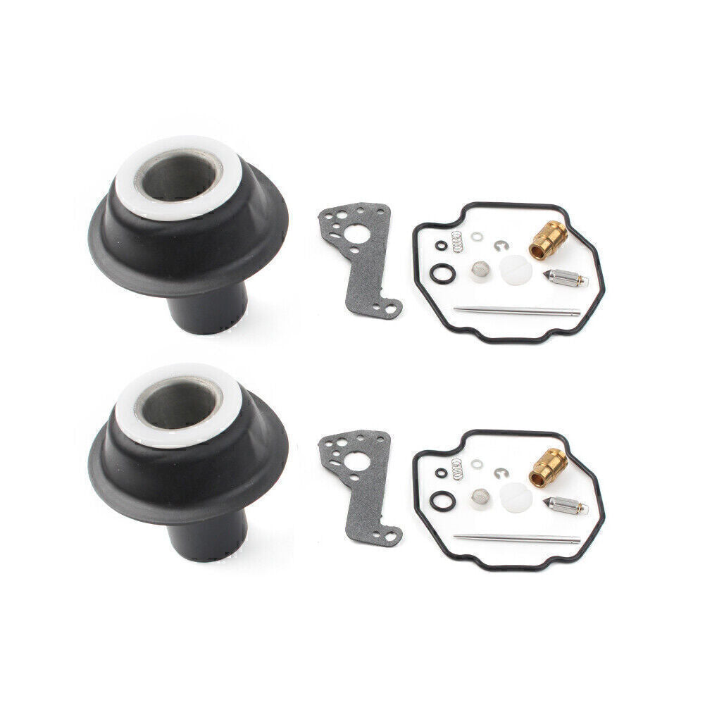 ya 4 6.17 2Set Fit VIRAGO 535 XV535 XV 535 Carburetor Rebuild Re2x Kit Plunger Diaphragm