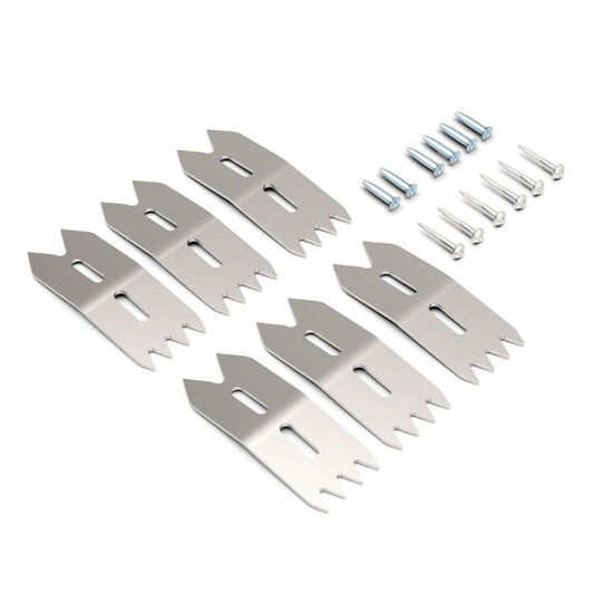 ya 25 6Pcs Woodworking Limit Clamp Set,Clamping Dogs for Slab Flattening Mill