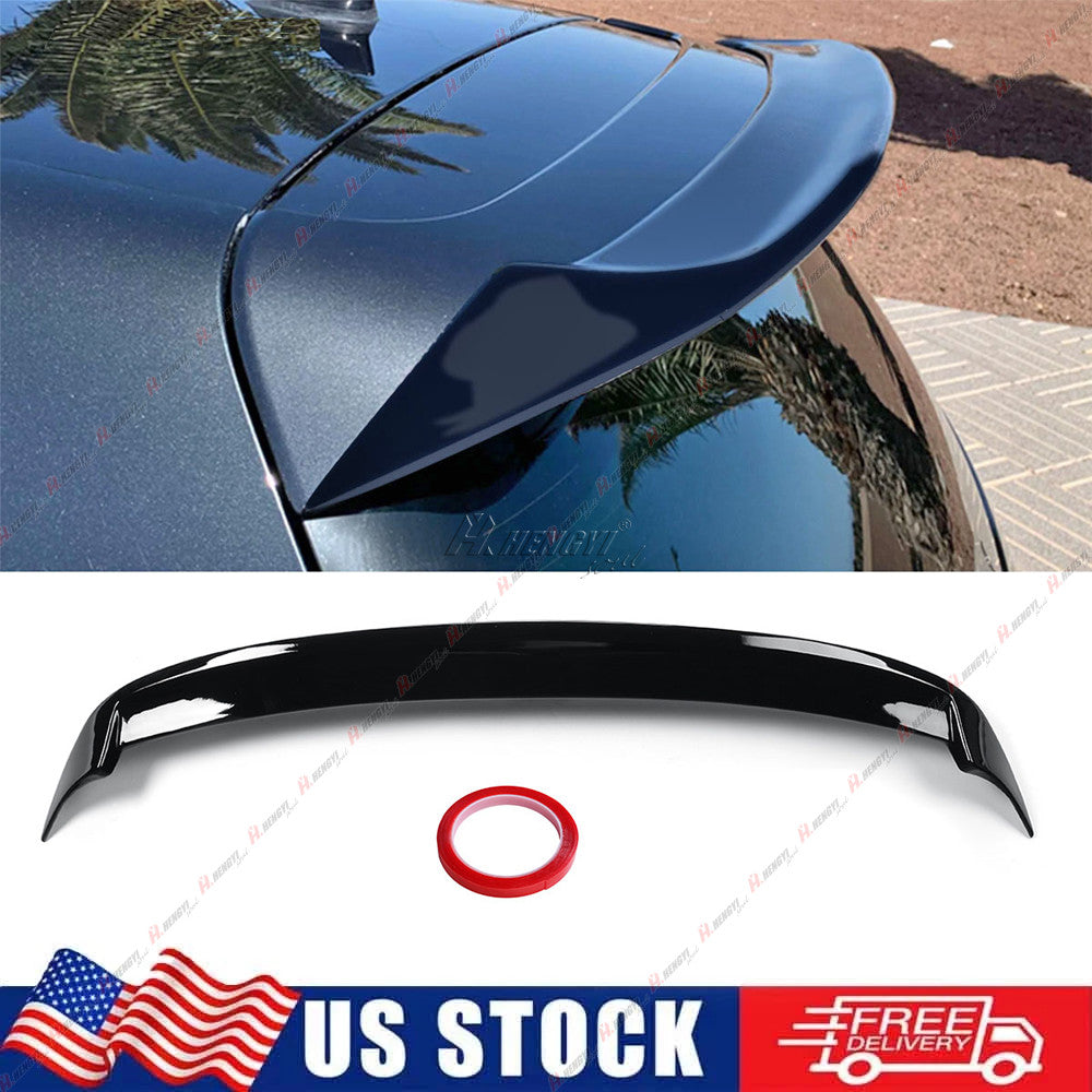 ya 3 6.25.3 Glossy Black Rear Roof Spoiler Window Wing Lip for Golf 6 VI MK6 R20 GTI 10-13