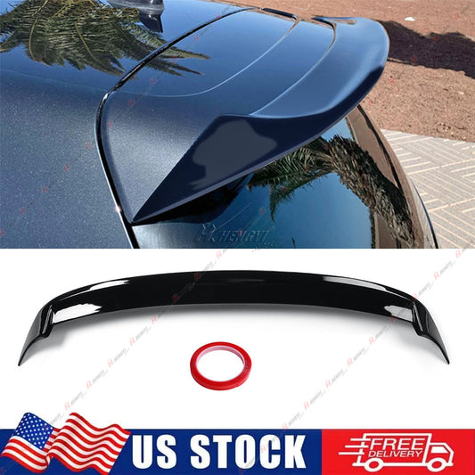 ya 3 6.25.3 Glossy Black Rear Roof Spoiler Window Wing Lip for Golf 6 VI MK6 R20 GTI 10-13