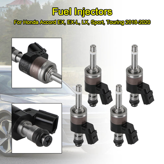 ya 1 8.5.1 4PCS Fuel Injectors 16010-5PA-305 for Honda Accord 2018-20 CR-V 2017-20 1.5L U1