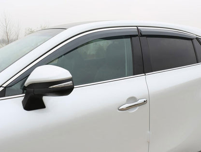 ya 5 8.7 Window Side Visors Sun Rain Guard Vent Deflectors for for Lincoln Nautilus 2020-2023