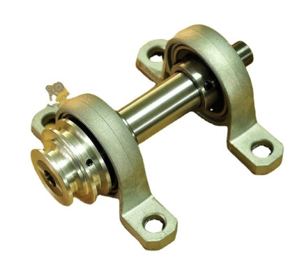 ya 26 Lathe Spindle Diy Lathe Spindle 20mm Thick for 65 Chucks with Through Holes