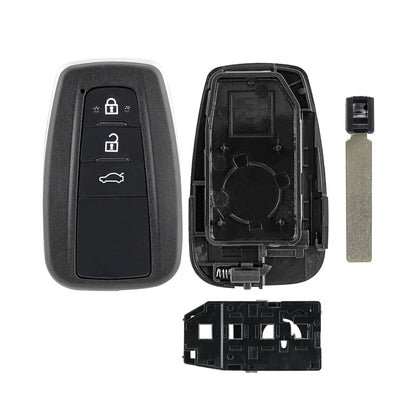 ya 5 8.7 Remote 3 Button Key Chain Shell Case Holder for Toyota for COROLLA for Camry for RAV4 Prius