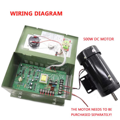 ya 26 2HP DC Speed Regulator 1500W High Power 220V DC Motor Speed Regulator Motor