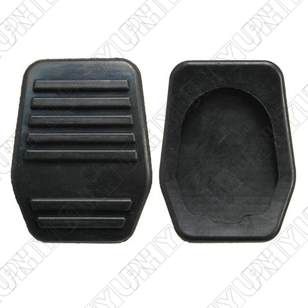 ya 9 6.5.2 Black Rubber Brake Clutch Foot Pedal Pads 6789917 for Ford Fiesta MK5 2002-2008
