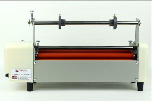 New version Four Rollers Hot and cold roll laminating machine for 13T¡ì b