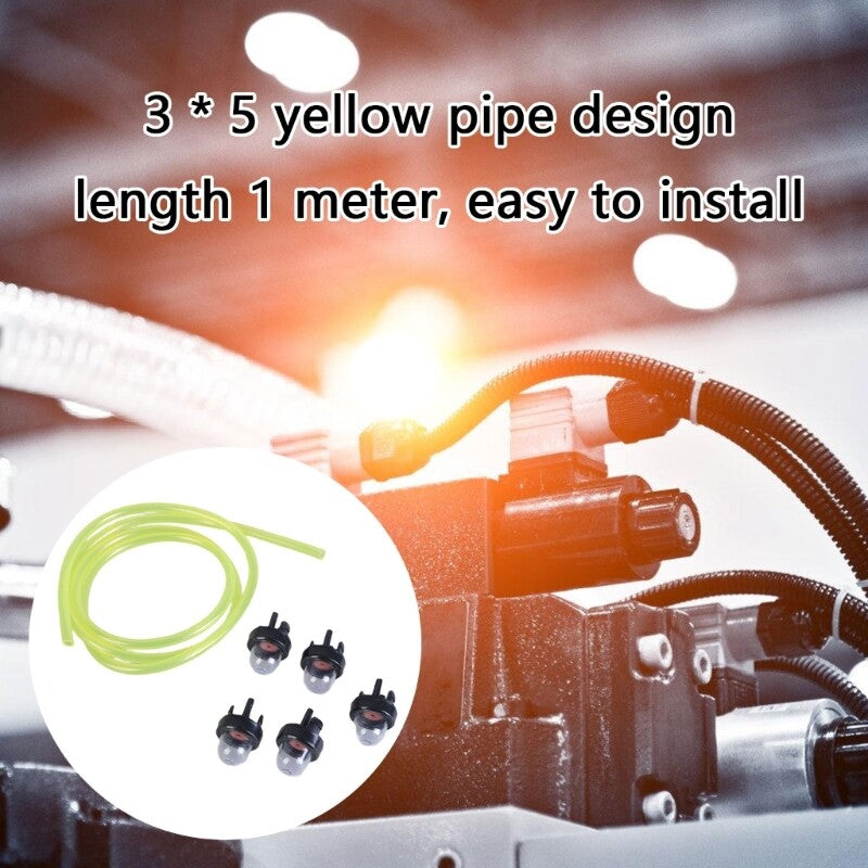 ya 17 Long Lasting Fuels Line With Primer Bulb For PE200 SRM2100 Lawn Garden Machinery