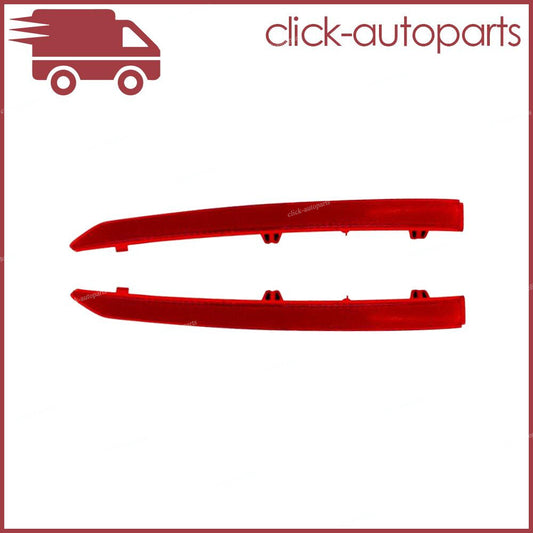 ya 27 6.21 For 2019-2022 for BMW 7-Series G11 G12 Set of 2 Rear Bumper Reflector Red Left+Right