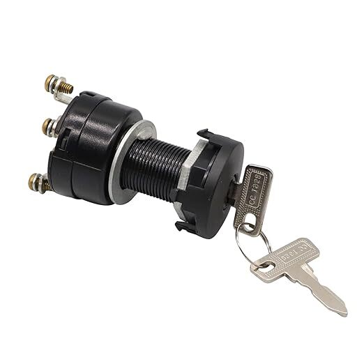 ya 5 8.7 Ignition Switch Keys 101826301 Compatible with Club Car for DS 1996-up for Golf Carts