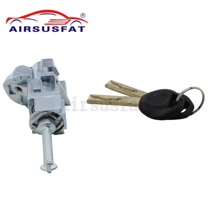 ya 1 8.12 baidi Driver side door lock left LH cylinder barrel 2 keys for E46 3 01-06