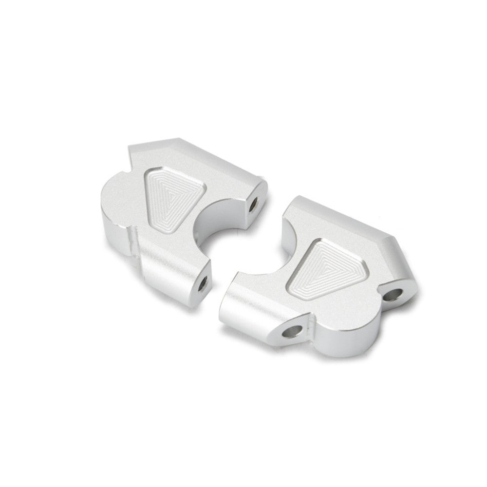 ya 5 8.7 Motorcycle Squeezing Handlebar Riser Clamp Adapter Pivoting for Handlebars