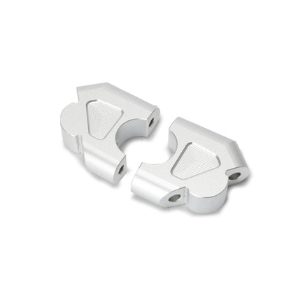 ya 5 8.7 Motorcycle Squeezing Handlebar Riser Clamp Adapter Pivoting for Handlebars