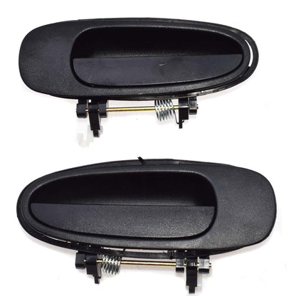 ya 5 8.7 A pair of left and right rear black door handles suitable for Toyota for COROLLA 1993-1997