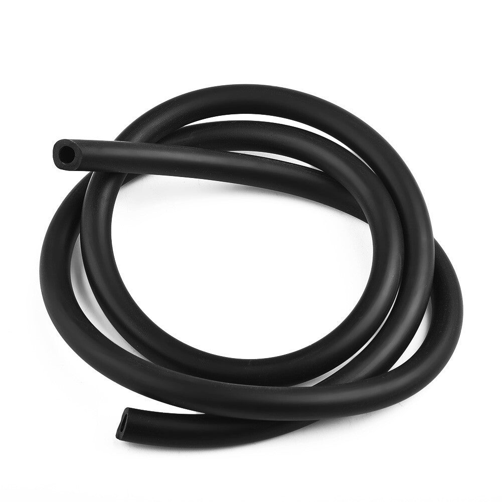 ya 5 8.7 6mm 1/4 full silicone fuel oil air vacuum hose tube 1m black part