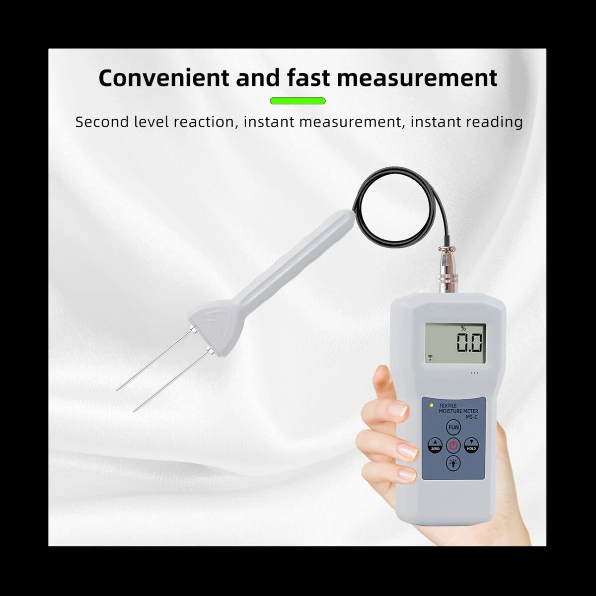 ya 26 Moisture Tester for Yarn Pin-type Moisture Tester for Textile Raw Materials