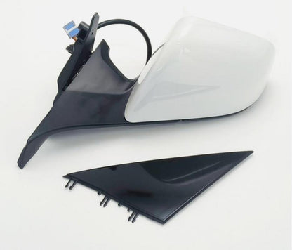 ya 10 10.28 White Left Side Mirror With Anti-Glare for Model Y 2020-2023 1594111-00-C n