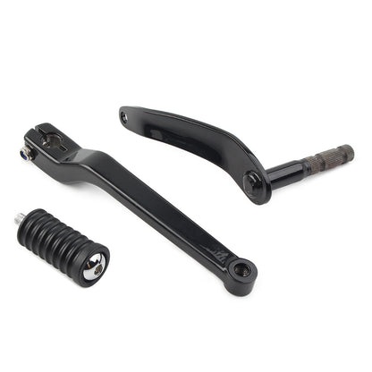 ya 5 8.7 for Harley Touring Electra Glide Heel Toe Gear Shift Lever Shifter Peg Black