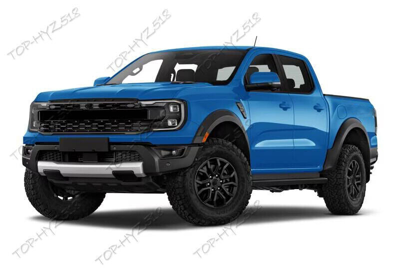 ya 5 8.7 2024-2026 for Ford Ranger Roof Rack Longitudinal Rod Pasting style Black ABS