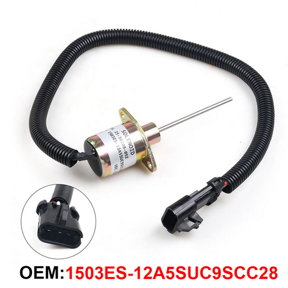 ya 16 For Kubota Shutoff Shutdown Solenoid 25-38109-05Z SA-5019 1503ES-12A5SUC9SCC28