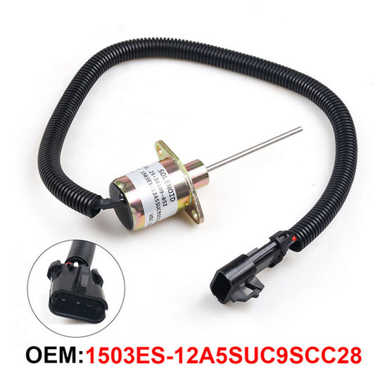 ya 16 For Kubota Shutoff Shutdown Solenoid 25-38109-05Z SA-5019 1503ES-12A5SUC9SCC28