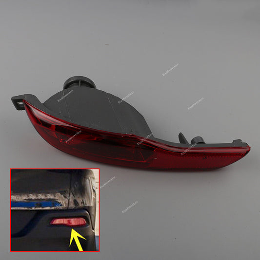 ya 27 6.21 Right Rear Bumper Brake Fog Light Reflector Lamp Cover for Jeep Cherokee 2014-18