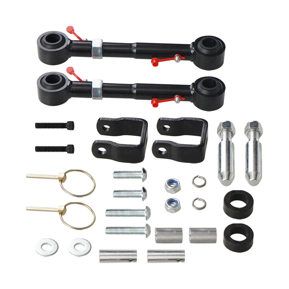 Quick Disconnect Sway Bar Link for 98-06 TJ Cherokee 84-01 XJ with 2.5-6  Lift 