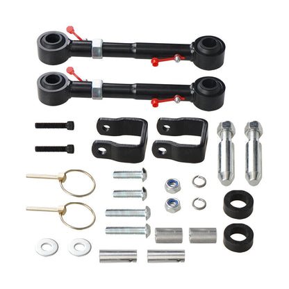 Quick Disconnect Sway Bar Link for 98-06 TJ Cherokee 84-01 XJ with 2.5-6  Lift 
